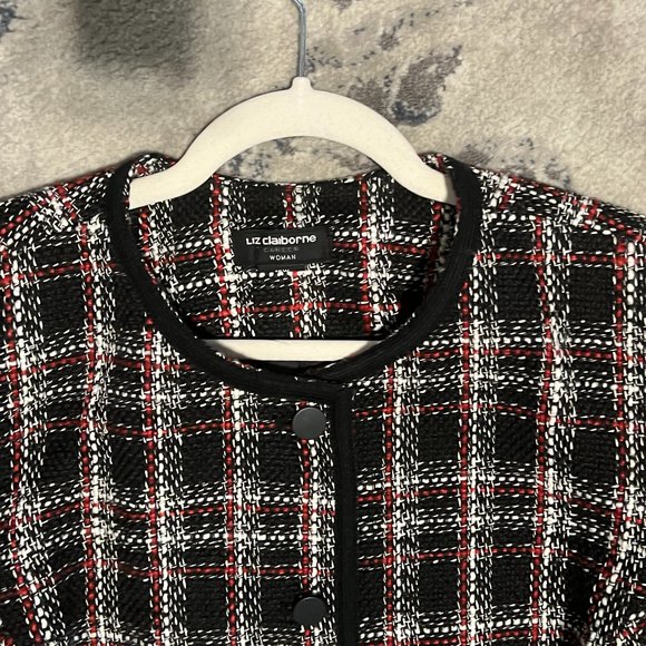 Liz Claiborne Career Woman Tweed Jacket Plus Size 16W - Picture 5 of 7